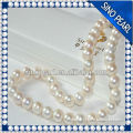 A 9.5-10.5MM White Elegant Freshwater Pearls Necklace